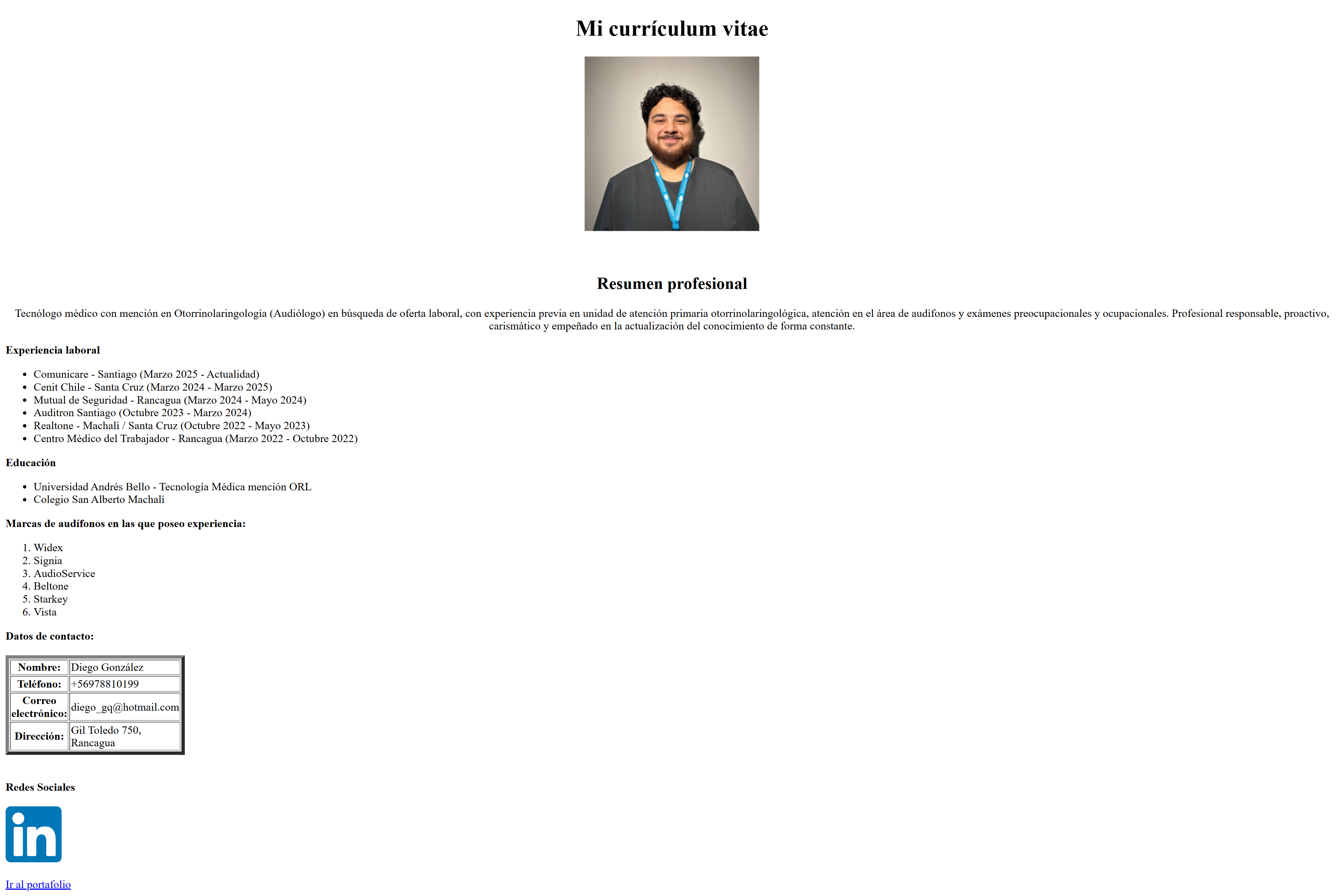 pantallazo proyecto cv 1